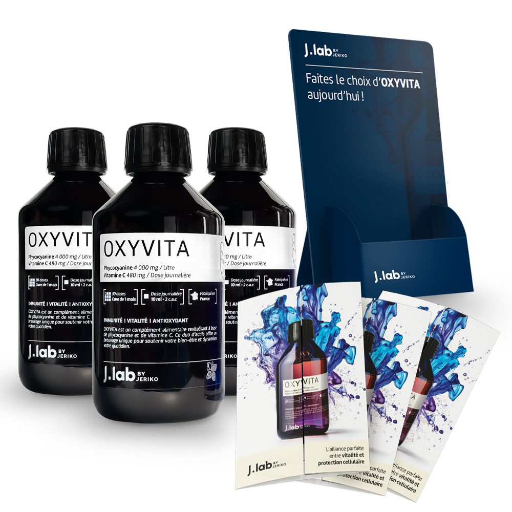 Offre lancement  10%- Pack Cure 3 Mois – OXYVITA