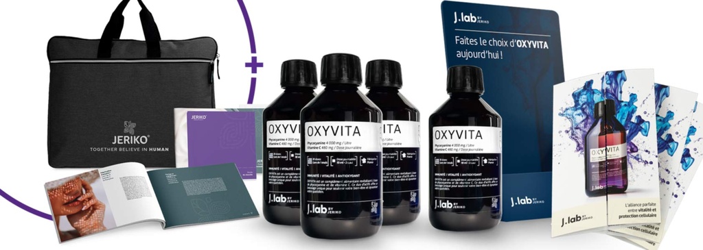 Pack OXYVITA - 4 bouteilles + accessoires + Licence